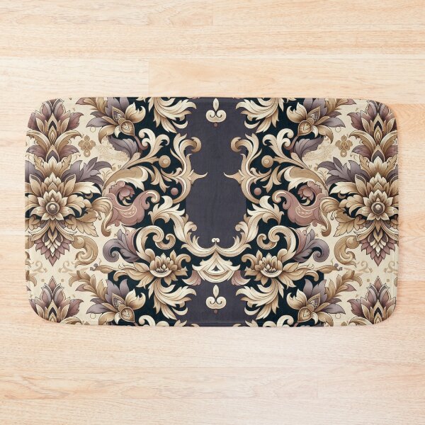 Item preview, Matte Toffee, Dusty Mauve & Eggplant Baroque designed and sold by DesignsByPrnces.