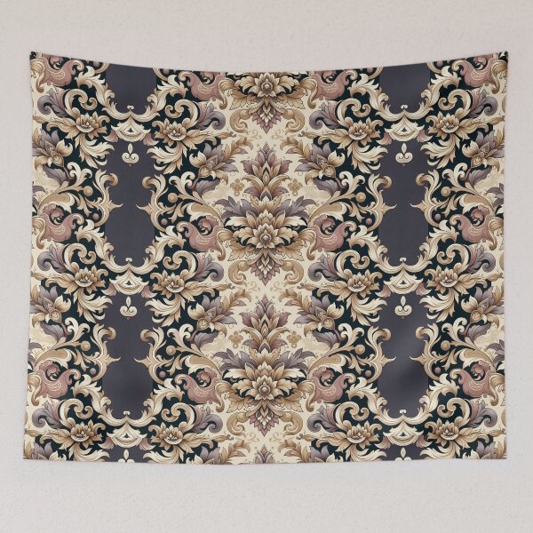 Item preview, Matte Toffee, Dusty Mauve & Eggplant Baroque designed and sold by DesignsByPrnces.