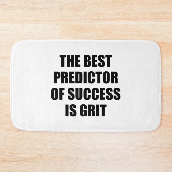 Item preview, The best predictor of success is grit  - short motivational phrases designed and sold by Inspirationmotivation.