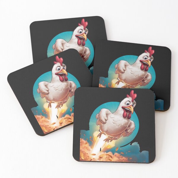Item preview, Rocket chicken designed and sold by Tajdi.