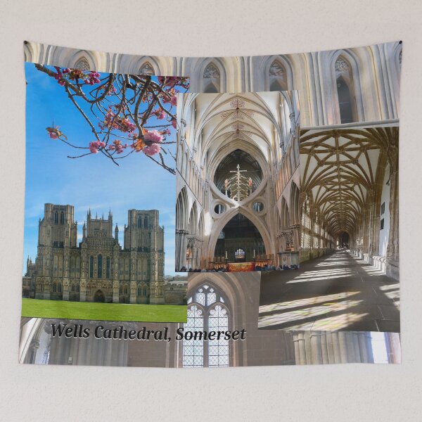 Item preview, Wells Cathedral, A poster Collage designed and sold by JonDelorme.