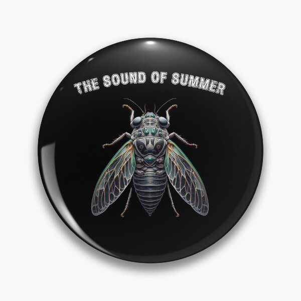 Item preview, The Sound of Summer Cicada designed and sold by HeadTurningArt.