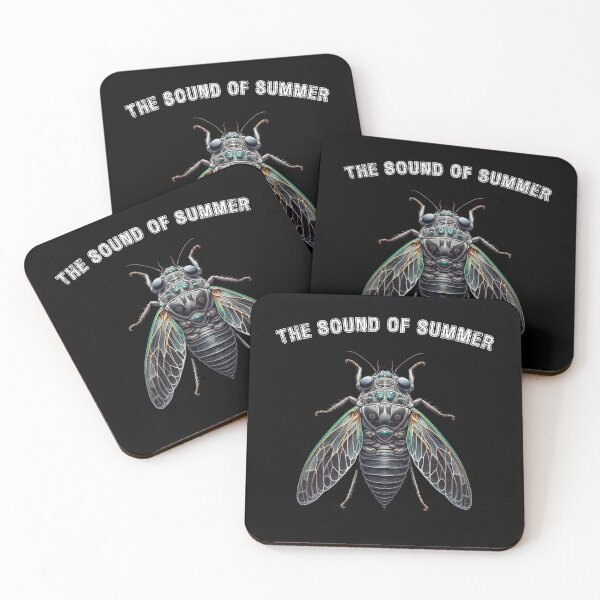 Item preview, The Sound of Summer Cicada designed and sold by HeadTurningArt.