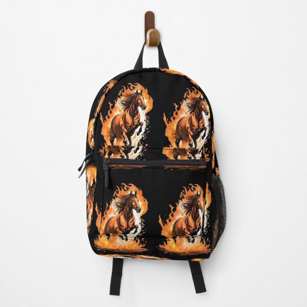Item preview, fire horse, illustration, applique, fiery horse designed and sold by orthodox-icon.