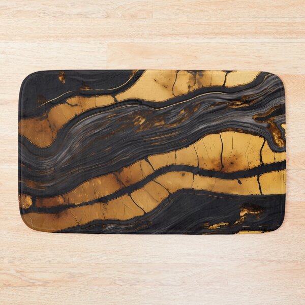 Item preview, Black and Gold wooden texture designed and sold by L7GraphicLab.