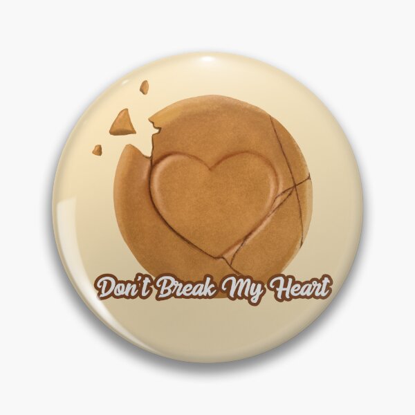 Item preview, cute kawaii korea dalgona candy sticker T-shirt dont break my heart designed and sold by Narukuku.
