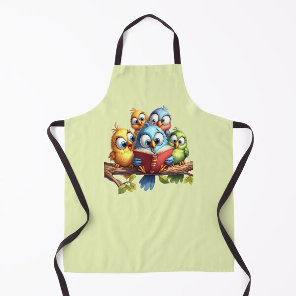 Item preview, A bunch of funny birds reading a book designed and sold by LoneAngel.
