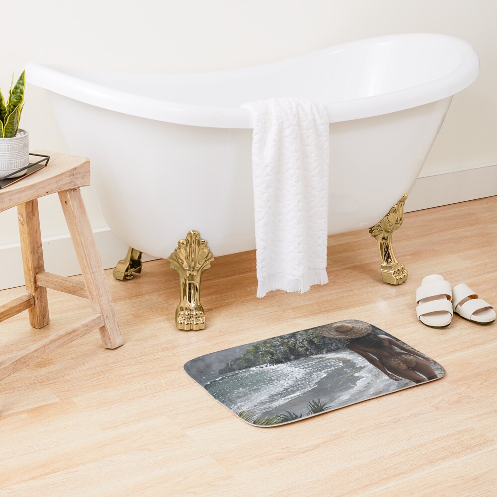 Aperçu de l'œuvre Tapis de bain créée et vendue par ArmorShell.