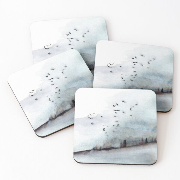 Item preview, Spring morning forest, watercolor artwork  designed and sold by FleurDesign.