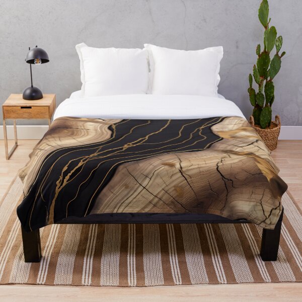 Item preview, Black and Gold wooden texture designed and sold by L7GraphicLab.