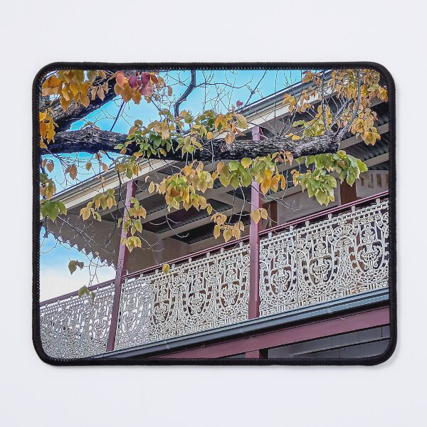 Item preview, The Old Balcony and Lacework in Autumn - Maldon, Victoria, Australia designed and sold by Steven Jodoin.
