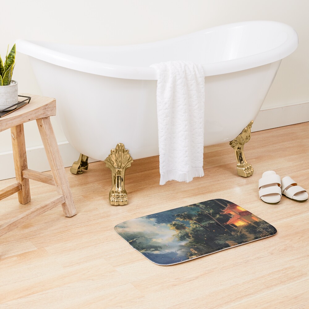 Aperçu de l'œuvre Tapis de bain créée et vendue par ArmorShell.