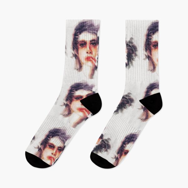 Item preview, Grunge art portrait  designed and sold by Kobemyers.