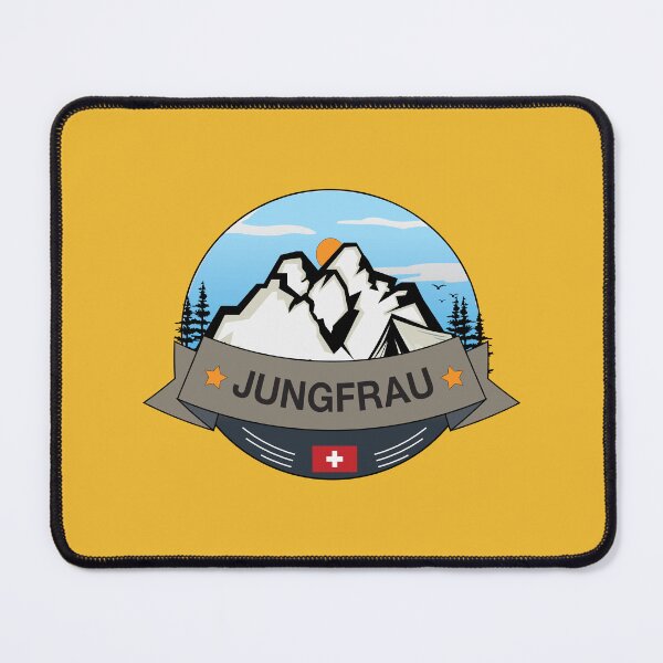 Item preview, Jungfrau mountain in Switzerland designed and sold by Donutlovers.