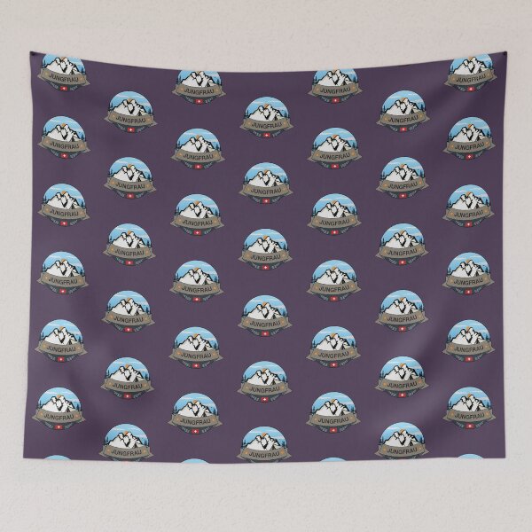 Item preview, Jungfrau mountain in Switzerland designed and sold by Donutlovers.