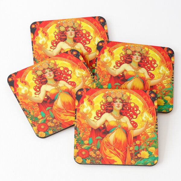 Item preview, Art Nouveau Beltane Celtic Spring designed and sold by HolidayBug.