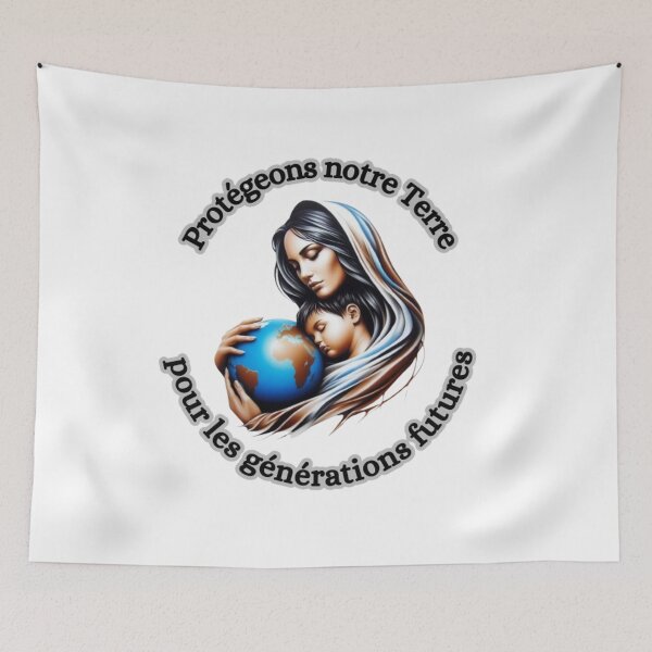 Item preview, “Let’s protect our Earth, for future generations” designed and sold by CHRIST5000.