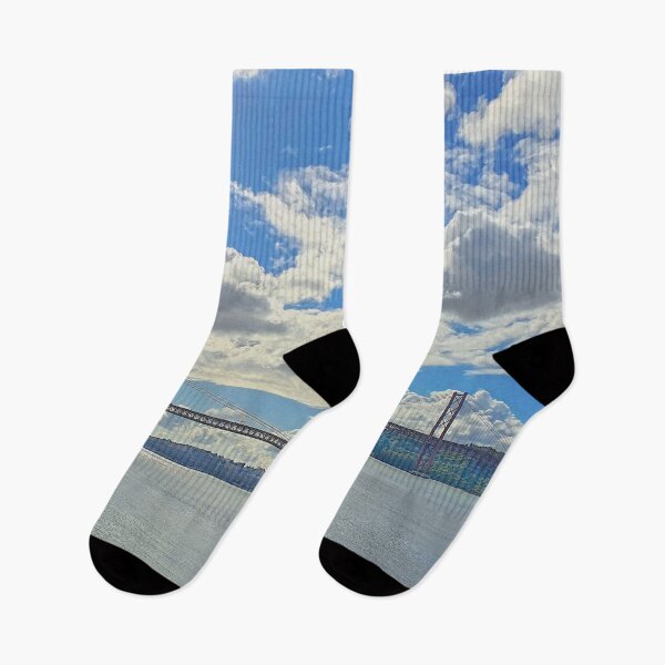 Item preview, Lisbon bridge. Tejo river designed and sold by Tereza Pilar  Art.