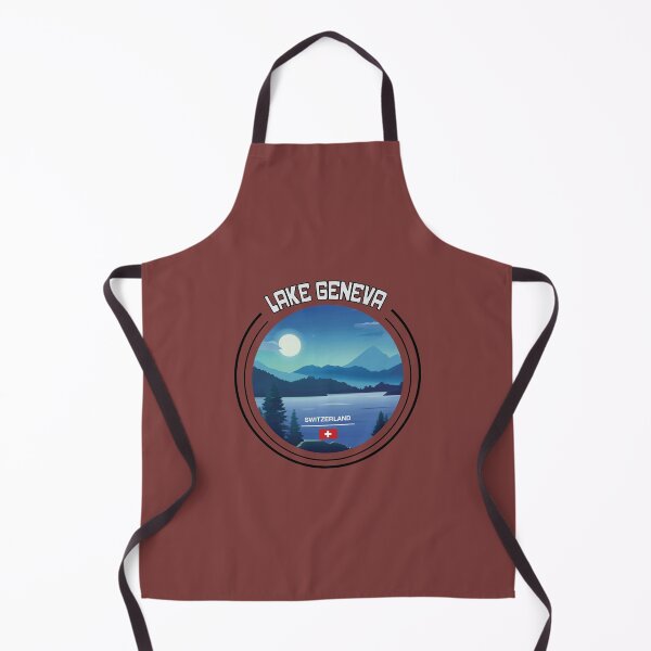 Item preview, Lake Geneva Switzerland designed and sold by Donutlovers.
