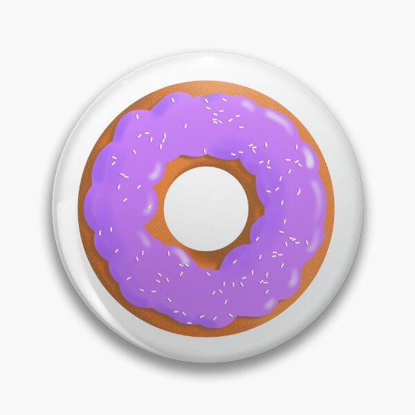 Item preview, donut morado designed and sold by Bunchable.