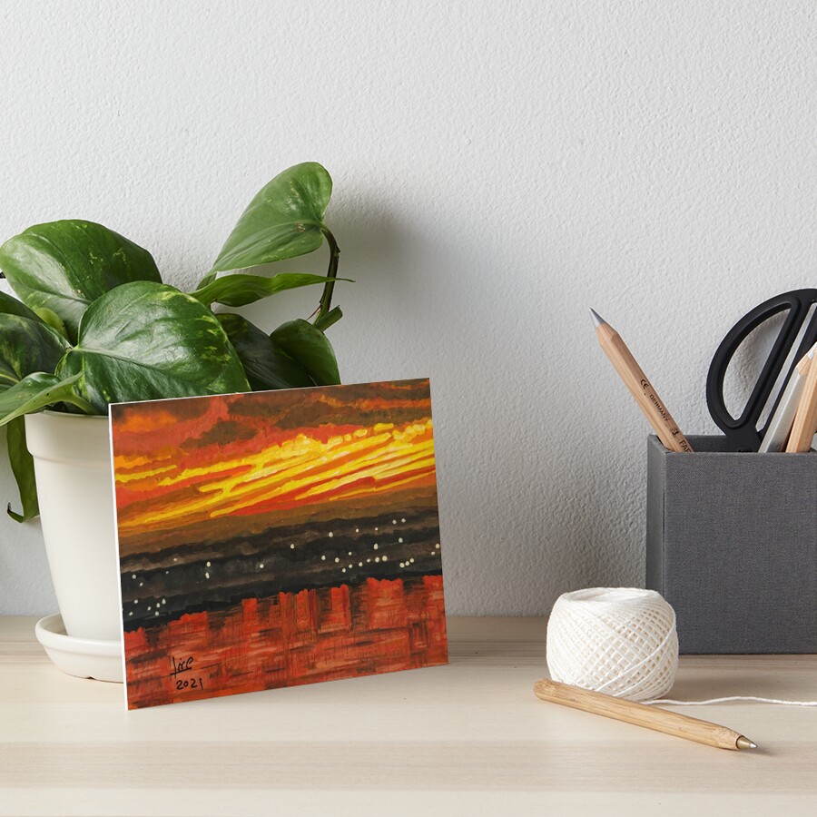 Item preview, Art Board Print designed and sold by DoniaAlSaleh.