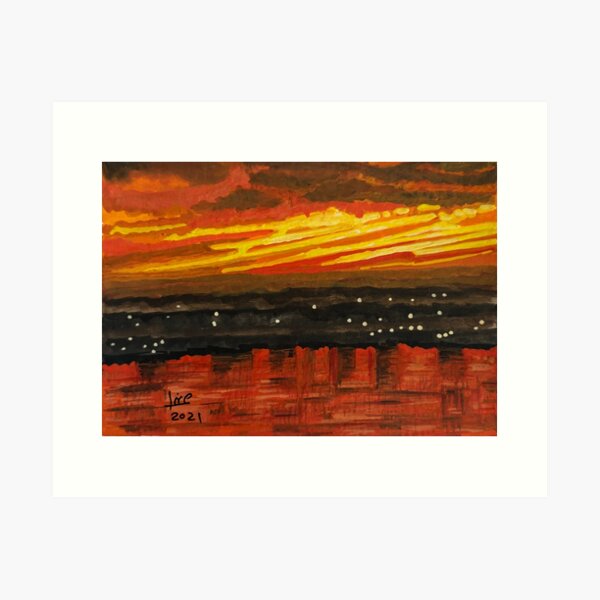 the Nile -2 Art Print