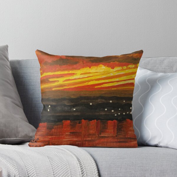 the Nile -2 Throw Pillow