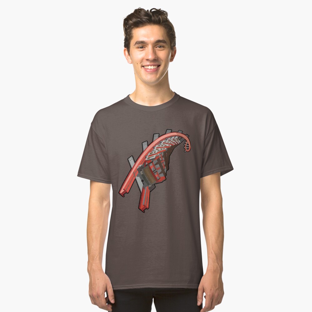 RMC Rocky Mountain Coaster IBOX Design Classic T-Shirt