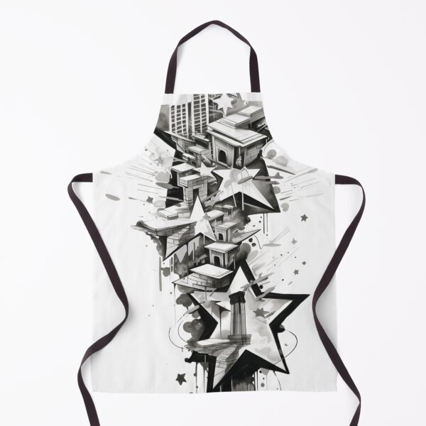 Item preview, Greyscale City Stars Design 1 of 5 designed and sold by Jenson Major.