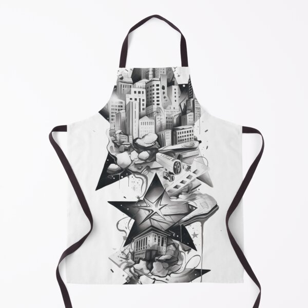 Item preview, Greyscale City Stars Design 5 of 5 designed and sold by Jenson Major.