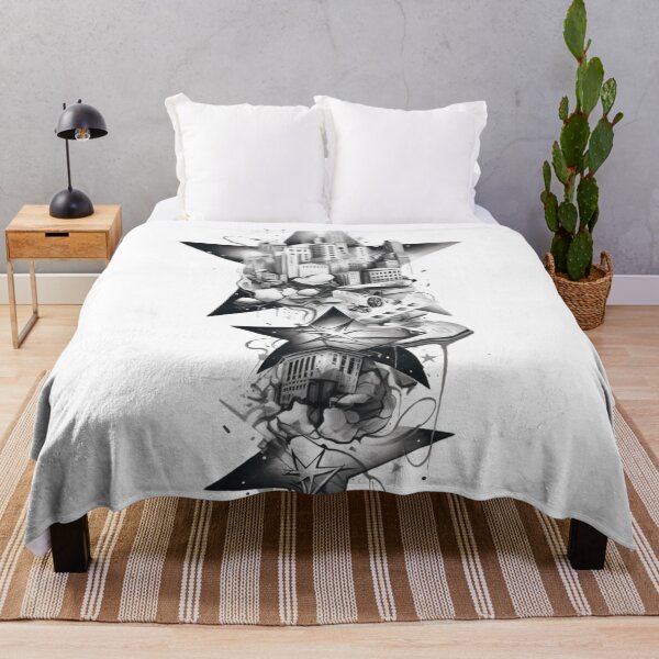 Item preview, Greyscale City Stars Design 5 of 5 designed and sold by Jenson Major.
