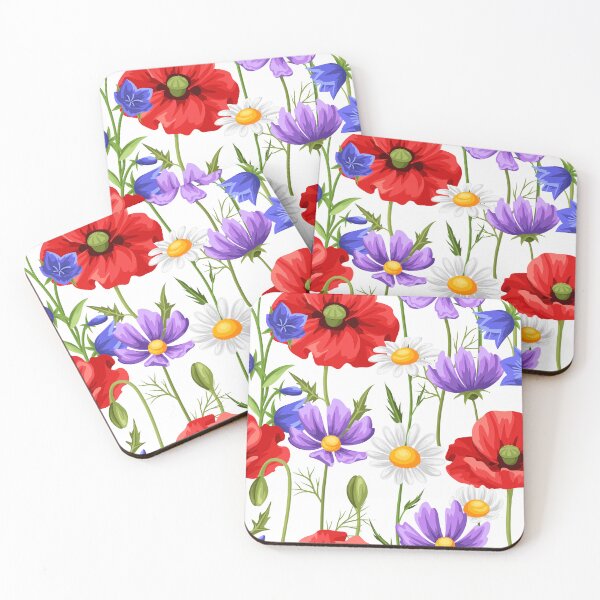 Item preview, Floral seamless pattern flowers designed and sold by Mirksaz-designs.