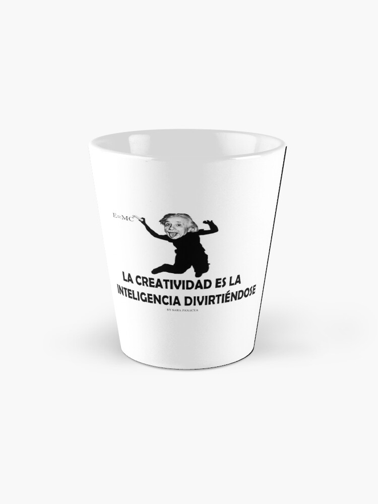 Vista alternativa de Taza EINSTEIN: LA CREATIVIDAD ES LA INTELIGENCIA DIVIRTIENDOSE