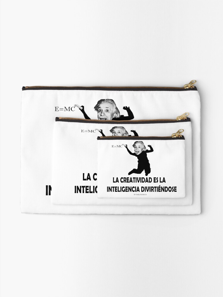 Vista alternativa de Bolsos de mano EINSTEIN: LA CREATIVIDAD ES LA INTELIGENCIA DIVIRTIENDOSE