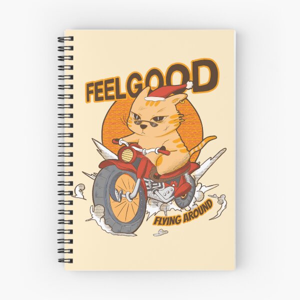 Item preview, cool cat riding a motorcycle sticker Graphic T-shirt designed and sold by Narukuku.