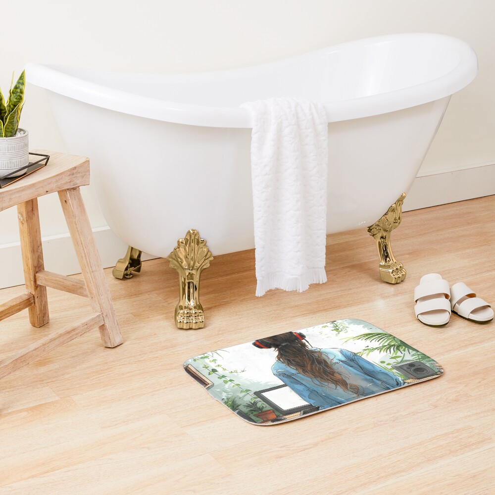 Aperçu de l'œuvre Tapis de bain créée et vendue par ArmorShell.