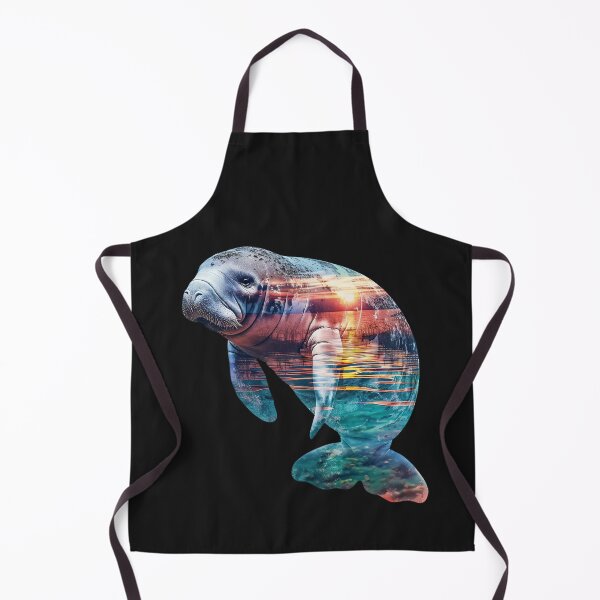 Item preview, Colorful Manatee Double Exposure  designed and sold by A-jackson.
