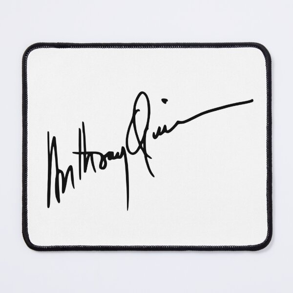 Item preview, Anthony Quinn Signature designed and sold by Gentle40Winks.