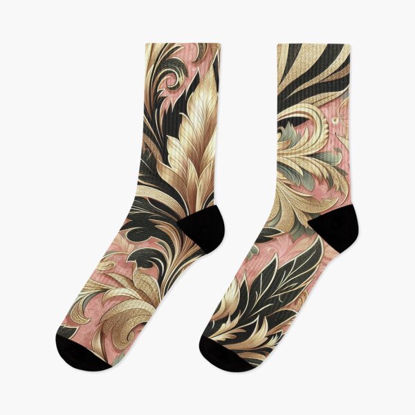 Item preview, Pink, Gold & Matte Green Damask designed and sold by DesignsByPrnces.