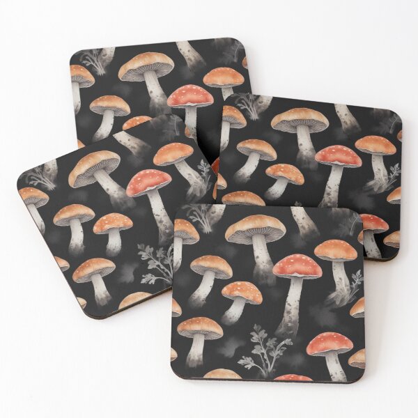Item preview, Beautiful mushroom pattern print design designed and sold by Anshu3813.