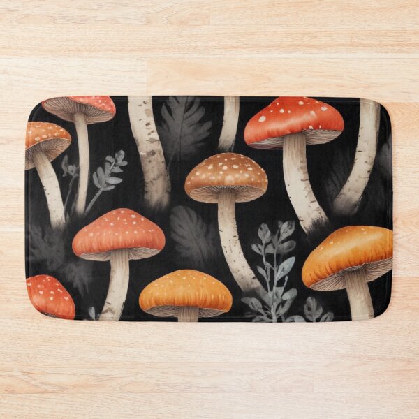 Item preview, Beautiful mushroom pattern print design designed and sold by Anshu3813.