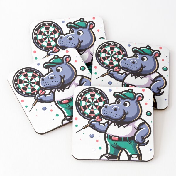Item preview, Hippo Darts: Playful and Surreal designed and sold by 0penvimark.