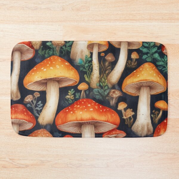 Item preview, Beautiful mushroom pattern print design designed and sold by Anshu3813.