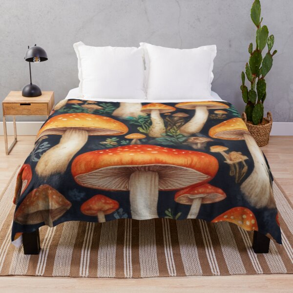 Item preview, Beautiful mushroom pattern print design designed and sold by Anshu3813.