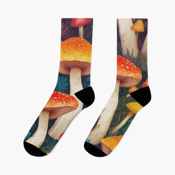 Item preview, Beautiful mushroom pattern print design designed and sold by Anshu3813.