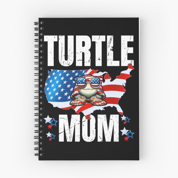 Item preview, Kawaii Turtle Mom USA Flag Funny Mama Mothers Day 4th of July  designed and sold by KAYDEE01212 ✨.