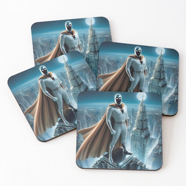 Item preview, Space Ghost Overlooking the Geometric City designed and sold by Divyansh200102.