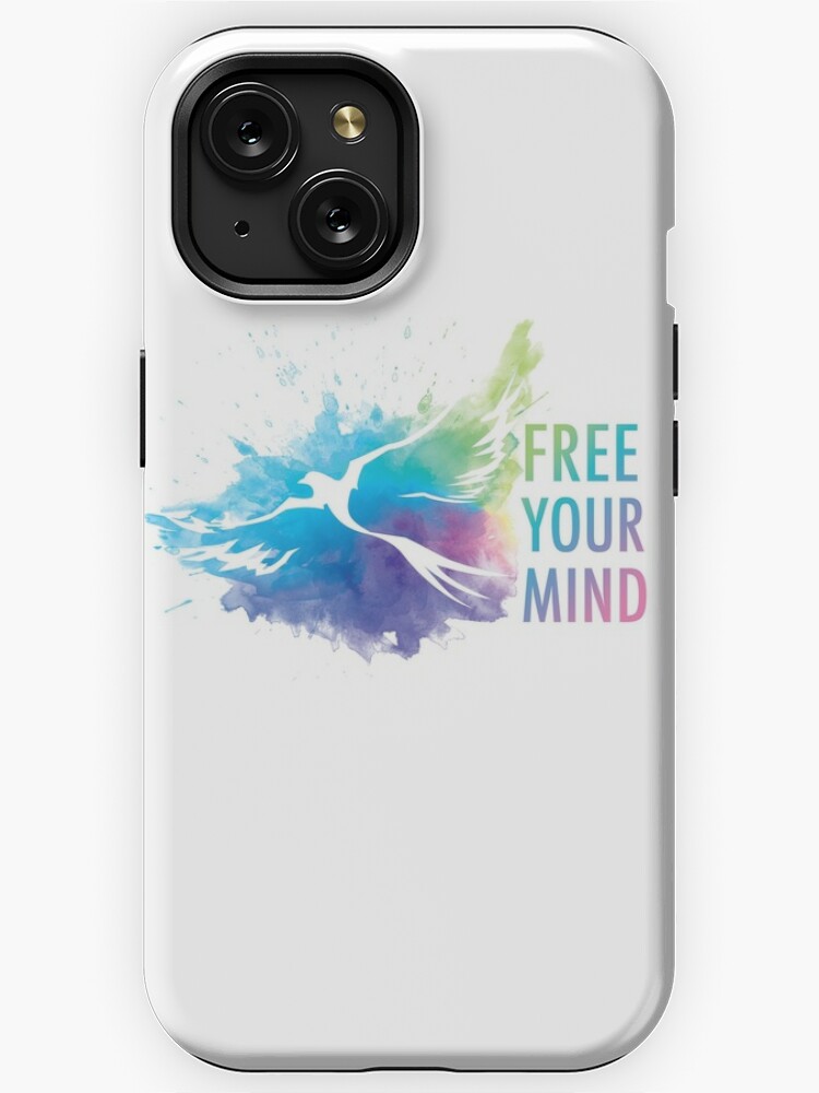 iPhone Case, Free Your Mind - Dove designed and sold by LivingMiracles