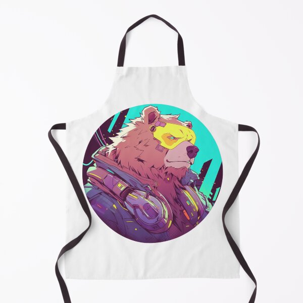 Item preview, Cyber Polar Bear // Aesthetic Polar Bear // Cool Animal // Cyber Animal // Future Animal Art // Animal Warrior // Animal Cute Art // Gaming Aesthetic stickers designed and sold by SMARTKIT  DESIGNAGENCY.