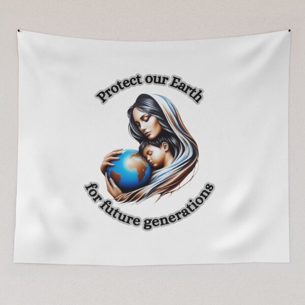 Item preview,  Protect our Earth, for future generations” designed and sold by CHRIST5000.
